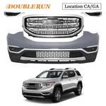 Front Bumper Cover Grille Assembly Kit Set For 2017 2018 2019 Gmc Acadia Sle Slt New. Price: $459.99.