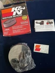 K&n RC-2440 Universal Clamp-on Air Filter Upgrade Performance N.o.s New. Price: $74.95.
