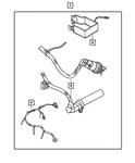 Genuine Mopar Engine Block Heater Cord 4609112AA New. Price: $59.02.
