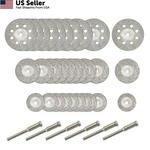 Hamineler 30 Pcs Diamond Cutting Wheel (25MM/20MM/16MM Each 10), Silver New. Price: $13.86.