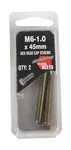 Dorman Metric Hex Head Bolt M6-1.0 45MM Class 10.9 Yellow Steel 2-PACK 981-245 New. Price: $14.40.