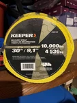 Keeper 02942 4" X 30' Vehicle Recovery Strap New. Price: $33.22.