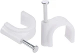 Uxcell Cable Wire Clips Nail-in Clamps Cord Mm, White New. Price: $13.49.