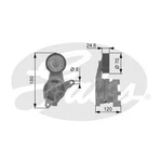 Leon Toledo Altea 2.0TDI Aux Fan Belt Tensioner New. Price: $67.60.