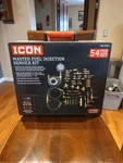 Icon Master Fuel Injection Service Kit 54 Pieces, New, Boxed.. Price: $200.00.