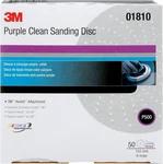 3M 01810 Purple Clean Sanding Disc 6" P500 Grit Automotive New. Price: $43.50.