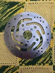 Harley Davidson Front Brake Rotor 44136-00 Sunstar Used. Price: $28.20.