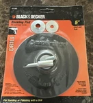 Black & Decker U1302 5" Backing Pad New. Price: $6.99.