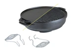 Lodge Cast Iron Cook-it-all Kit. Five-piece Set Includes Reversib... New. Price: $172.09.