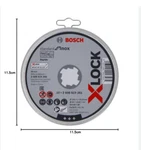 Bosch Professional 2608619266 Pack 10 Straight Cutting Disc Standard Inox New. Price: $19.79.