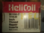 New Helicoil Inch Thread Repair Inserts R1191-7 Pack Of 17. Price: $12.75.