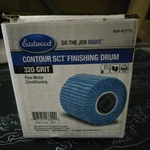 Eastwood Contour Finishing Drum 320 Grit 4 Inch Diameter Paint Rust Removal Tool New. Price: $17.00.