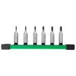 Milwaukee 48-22-9530 6PC 1/4IN Drive Torx Bit Socket Set T8-T27 New. Price: $50.74.