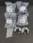 Lot Of 5 Moen 63-F Shower Flange Kit For 1" Rod, Chrome, 2 Per Pack New. Price: $14.99.