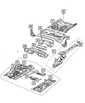 Genuine Mopar Flange Nut 68219613AA New. Price: $15.94.