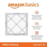 Amazon Basics 12X12X1 Air 6 Pack Merv 8 Furnace Filters New. Price: $30.28.