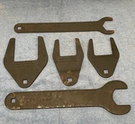 Otc Fan Holding Wrenches 5PCS 7887 T94T-6312-AH 7204E1 7205E2 7823 Used. Price: $69.00.