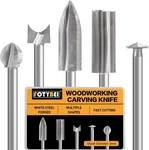 Wood Carving Drill Bits Set Compatible With Dremel Rotary Tool 5 Different En... New. Price: $20.20.
