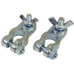 Schumacher Zinc-plated Battery Terminal Ends, 3/8-INCH & 5/16-INCH Durable Pair New. Price: $14.99.