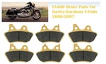 Front&rear Brake Pads For 2000-2007 Harley Davidson Flhrci Flhri Road King New. Price: $36.79.