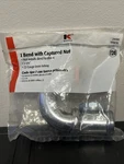 Keeney J Bend With Captured Nut 24709 10487K 120 Plumbing Tubing Brass New. Price: $13.74.