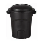 Rubbermaid Roughneck 20 Gallon Non Wheeled Vented Trash Can With Lid Black New. Price: $49.24.