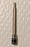 Matco Tools "silver Eagle" SEBX5, 1/4" Socket DRIVEN,5/32" Allen/hex Bit, 3.8"L. Used. Price: $16.89.