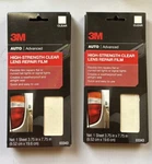 2PK -3M Auto High Strength Clear Lens Tail Light Repair Film, 03343 New. Price: $14.99.