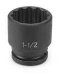 Grey Pneumatic 3154R 3/4" Drive X 1-11/16" Standard 12 Point Socket New. Price: $51.18.