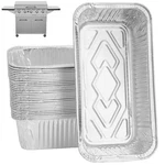 Webroil Grill Drip Pan Liner For Members Mark Griddle G70301-1 30, Silver New. Price: $24.44.