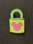 Disney Mickey Mouse Icon Lock And Only Pin Used. Price: $8.99.