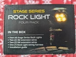 New Diode Dynamics DD7740 Stage Series Rgbw Rock Light Installer Kit 4-PACK. Price: $195.00.