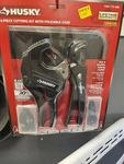 Husky 4-PIECE Pvc Cutting Kit With Foldable Pouch And Replacement Blades 90279 New. Price: $16.00.
