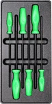 Mayhew Pro 6PC Long Slotted & Phillips Screwdriver Set, Green, Usa #27021LTHVG New. Price: $178.99.