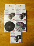 (5) Packs 3M 33456 Cubitron Ii 3' X .04' 3/8' Cut-off Wheels/pack. New. Price: $109.00.