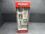 Kwikset Prague Single Cylinder Handleset Arroyo Knob Satin Nickel Smartkey Open. Price: $53.99.