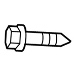 Genuine Mopar Tapping Hex Head Screw 6104601AA New. Price: $8.64.