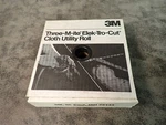 New 3M 05021 Elek-tro-cut 1.5" X Yard 400J Grit Cloth Utility Roll (W5). Price: $69.99.
