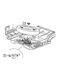 Genuine Mopar Nut Mounting 6504599 New. Price: $11.87.