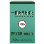 Mrs. Meyer's Clean Day Dryer Sheets, Softens Fabric, Reduces Static, Cruelty ... New. Price: $24.74.