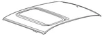 Genuine Ford Roof Panel 9S4Z-5450202-A New. Price: $157.84.