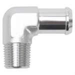 Edelbrock 8166 Heater Hose 90 Deg Fitting 1/2 Npt 3/4 Silver - Free Shipping New. Price: $41.95.