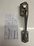 Baldwin 85327.150.RENT Bethpage Single Cylinder Solid Brass Satin Nickel Handle New. Price: $90.00.