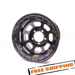 Bassett 59D54LK 15X8.75 In 5X5 Spoke D-hole Lightweight Black Steel Wheel New. Price: $222.82.