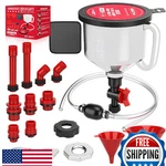 22-PCS No-spill Coolant Filling Funnel Kit & Siphon Hose Pump, Radiator New. Price: $52.80.
