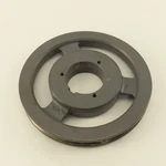 Browning 1 Groove Cast Iron Bushed Bore Pully Sheave 8.88" Od Used. Price: $16.75.