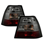For Volkswagen Jetta 99-04 Tail Lights Driver & Passenger Side Chrome Red/smoke New. Price: $206.16.
