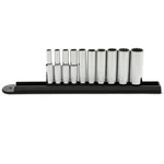 Gearwrench 10 Pc. 1/4" Drive 12 Pt. Deep Socket Set, Sae - 80309D New. Price: $55.70.