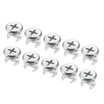 Uxcell 20PCS Furniture Cam Lock Nut Connectors Fittings 13MM 10MM, Silver New. Price: $14.41.