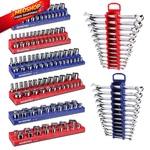 Workpro 8-PIECE Magnetic Socket Organizer And Wrench Red / Blue New. Price: $90.30.